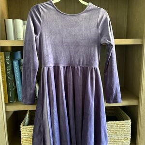Tea Collection Lavender Long Sleeve Dress